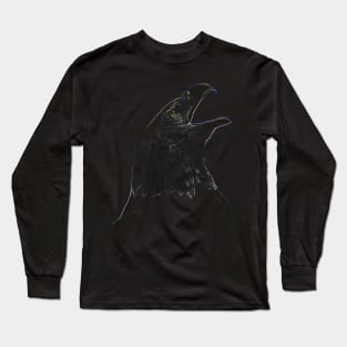 Eagle, American Patriotic Eagle, colored Long Sleeve T-Shirt